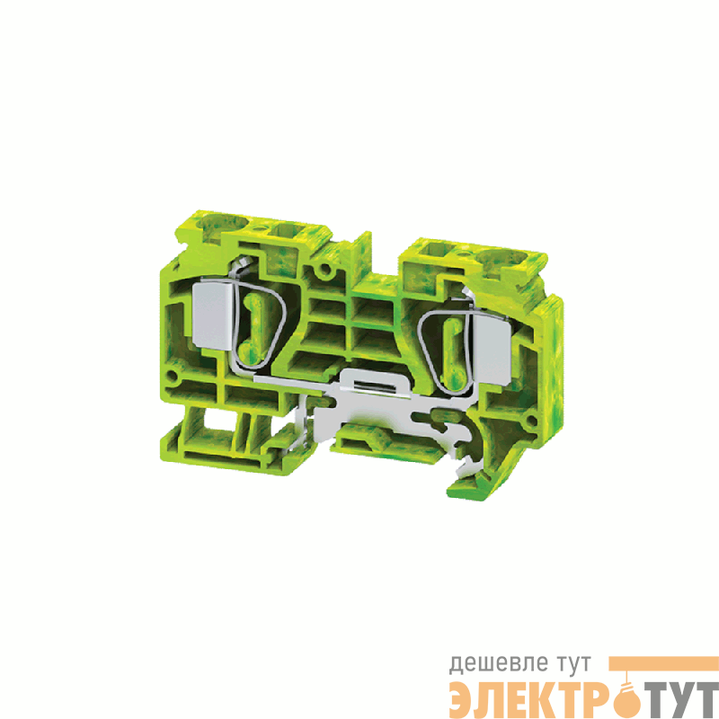Клемма заземляющая пружинная OptiClip CSCG-16-PE-(1.5-16) КЭАЗ 289763