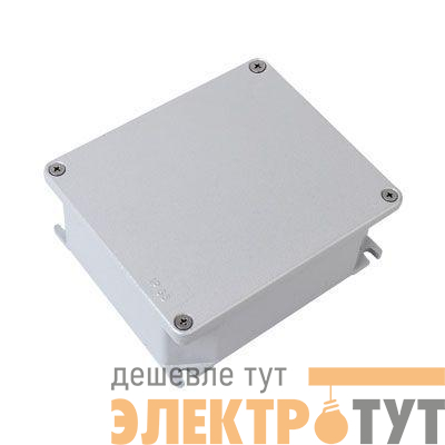 Коробка ответвительная 239х202х85мм IP66/IP67 tмон. и tэксп.=-60град.C RAL9006 окрашен. с силикон. уплотнителем алюм. DKC 653S04