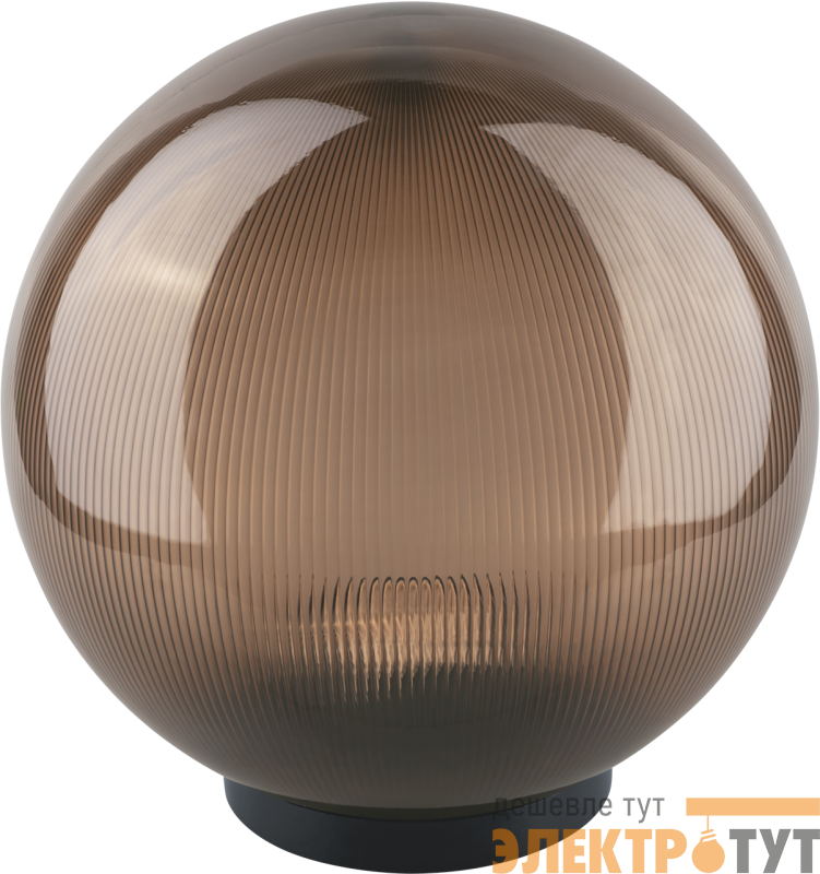 Светильник 95 539 NOF-B-02-60-255 E27 IP44 Д250 призма дым. Navigator 95539