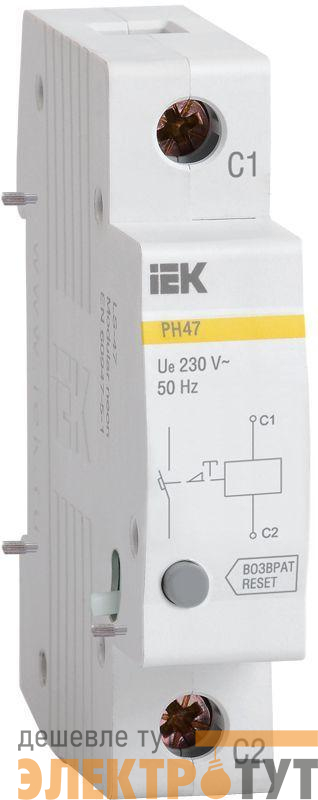 Расцепитель независимый РН47 на DIN-рейку KARAT IEK MVA01D-RN