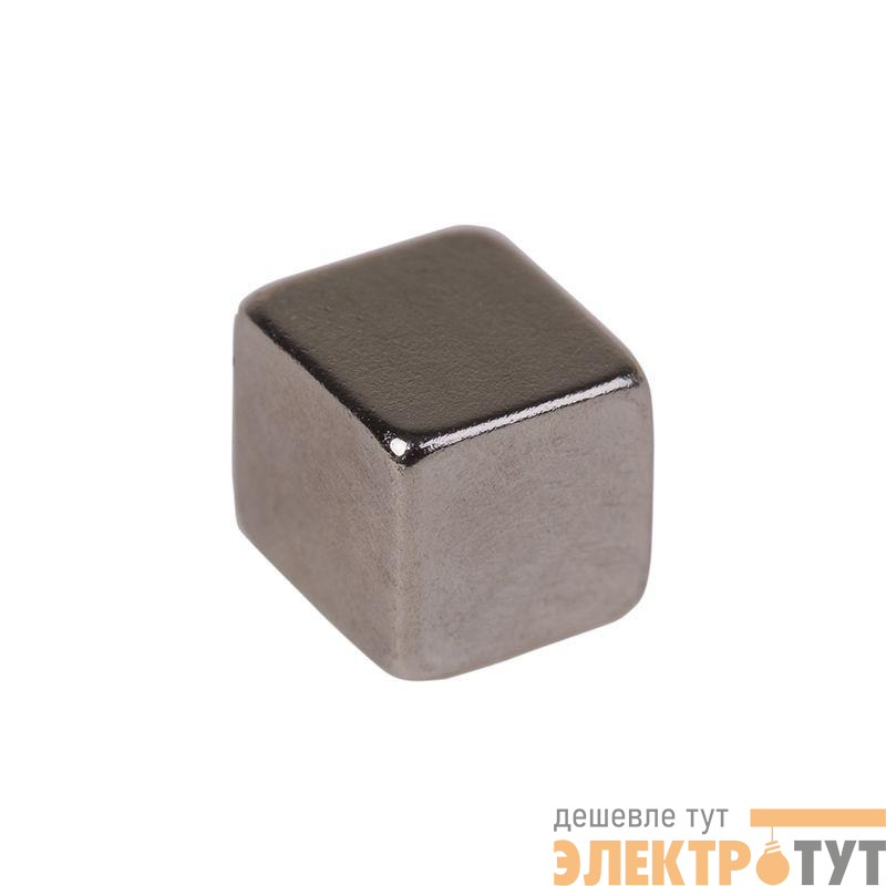 Магнит неодимовый куб 5х5х5мм сцепление 0.95кг (блист.16шт) Rexant 72-3205