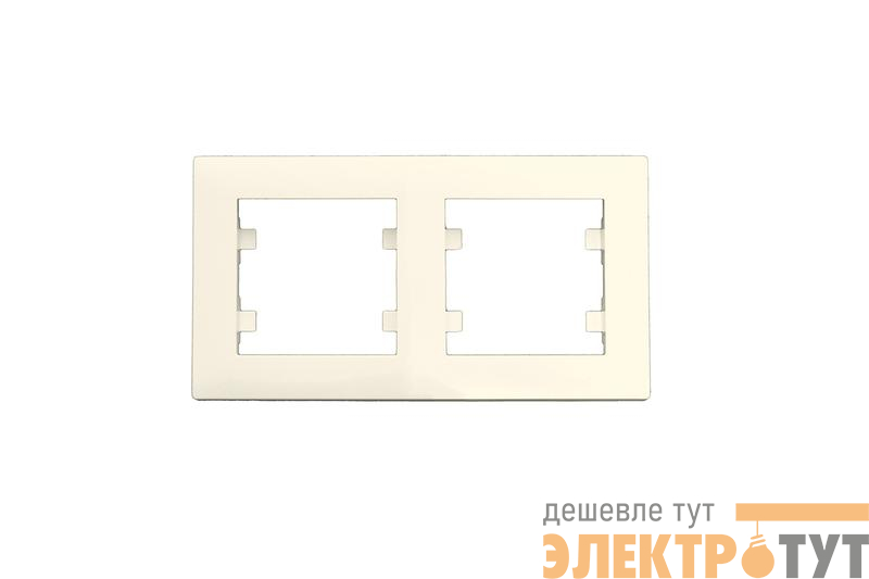 Рамка 2-м Karea RIZZ крем Makel 88010702