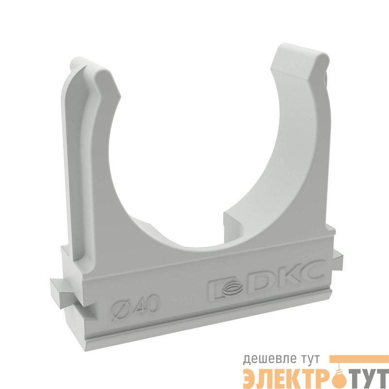 Держатель для труб (клипса) d40мм с защелкой (уп.2шт) DKC 51040R2