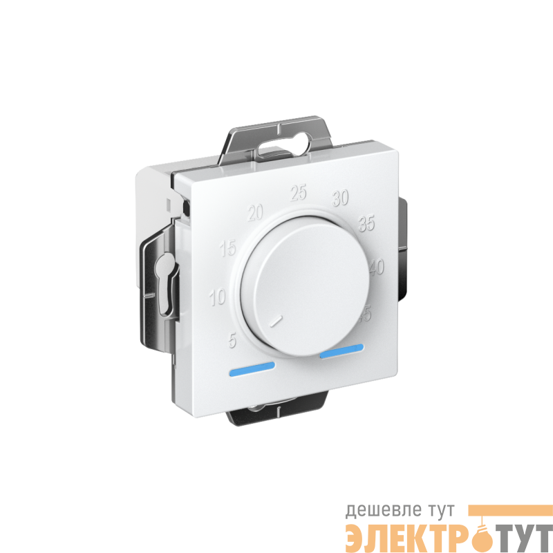 Механизм термостата ATLASDESIGN электрон. теплого пола с датчиком 10А бел. SchE ATN000135