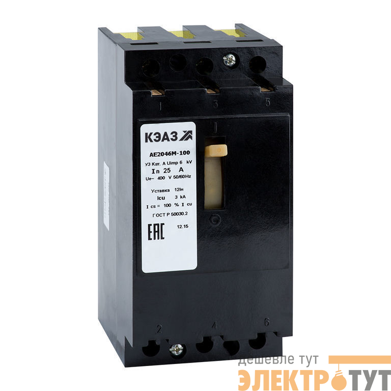 Автоматический выключатель АЕ 2043-10Б 31.5А