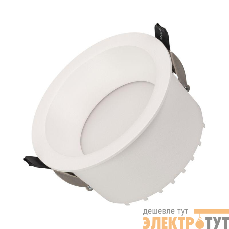 Светильник MS-DROP-BUILT-R105-14W Warm2700 WH 85 deg 230В 14Вт 2700К IP54 метал. Arlight 054706