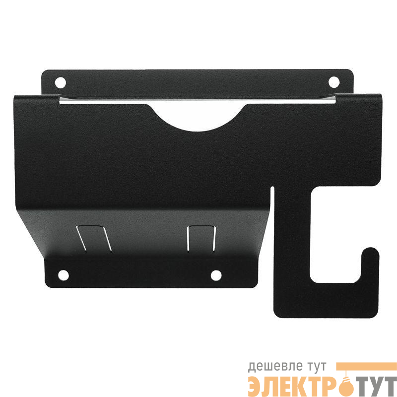 Держатель для угловых шлифмашинок до 125мм настенный с крючками черн. Rexant 38-0657