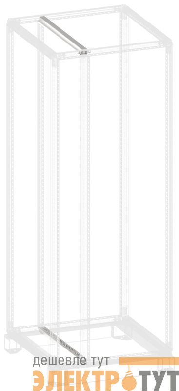 Профиль горизонтальный встроен. отсека 1000 (уп.2шт) FORMAT IEK FO-00-PRHV-100