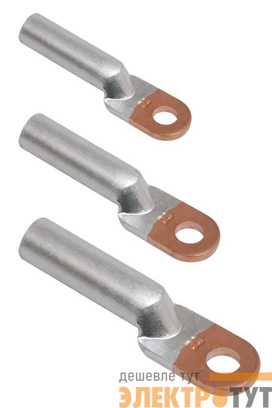 Наконечник медно-алюминиевый DTL(ТАМ)-185мм сварн. IEK UNP31-185-19-17