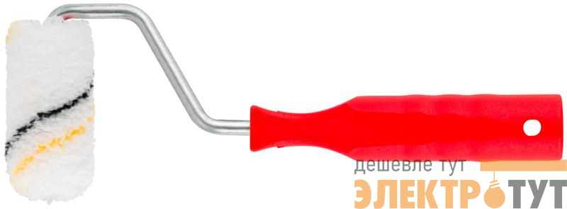 Валик "мини" 60мм d15/33мм ворс 9мм микрофибра КУРС 02726