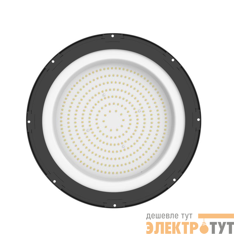 Светильник светодиодный ДСП IB 02 S 100W VW 850 BK CL 297х297х84 5мм 100Вт 5000К IP65 High Bay подвес черн. Русский Свет 16090223710