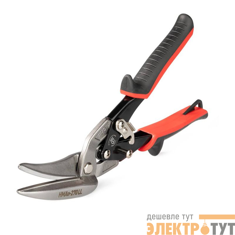 Ножницы по металлу лев. проходные НМАп-270 LL ПРОФИ КВТ 104428
