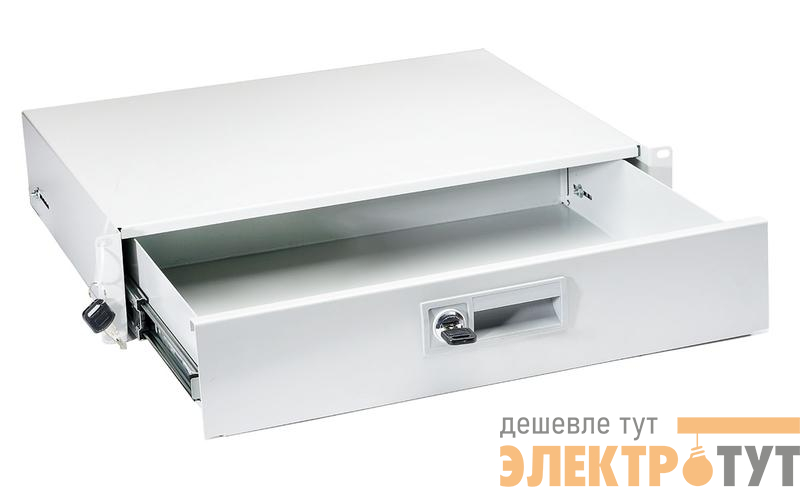 Ящик для документов 2U DRW-2U глубиной 360мм Cabeus 7985c