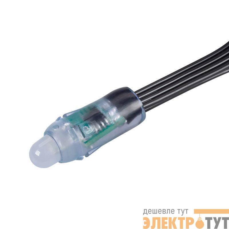 Модуль герметичный управляемый DMX-UVR-D12 12V RGB (0.3Вт IP67 90deg) пластик (уп.500шт) Arlight 043451