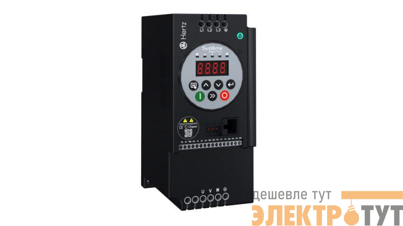 Преобразователь частоты STV050 Hertz 7.5кВт 380В ЭМС С3 + LED панель оператора SE STV050U75N4