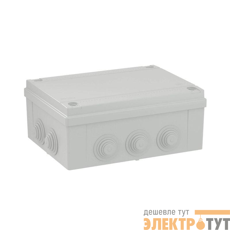 Коробка распределительная ОП 300х220х120мм IP55 10 каб. ввод DKC 54300