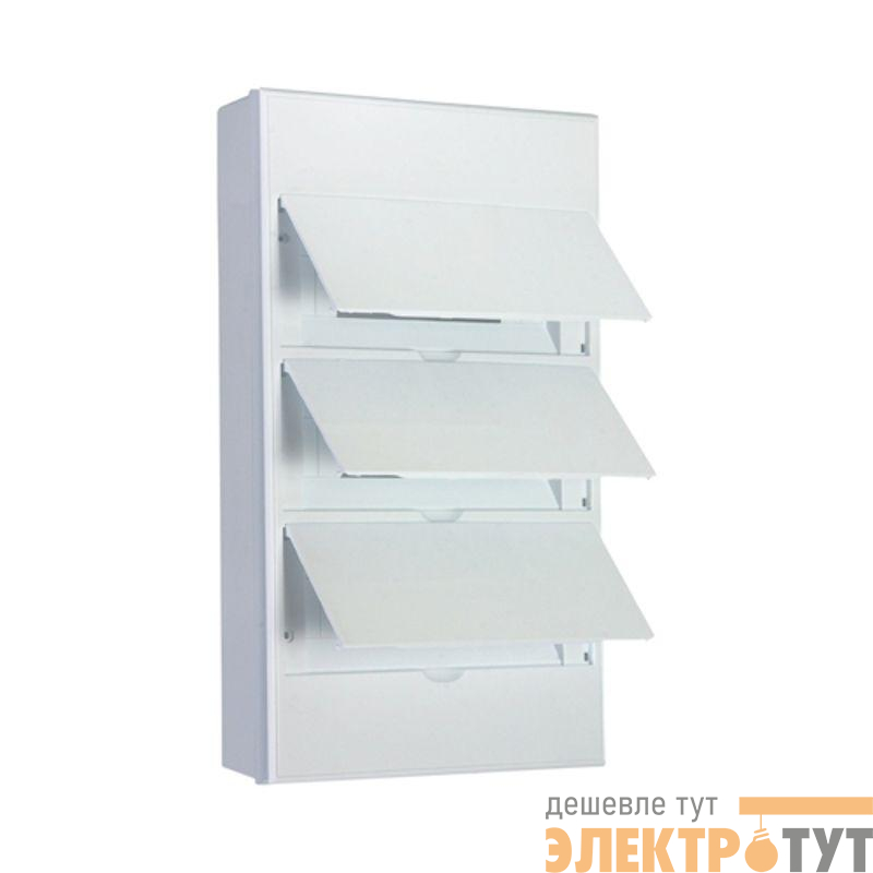 Бокс пластиковый ЩРН-П-36 IP41 бел. дверь бел. Kranz KR-11-0337