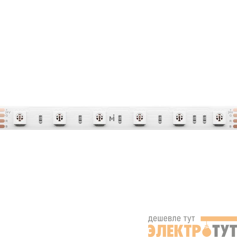 Лента светодиодная 24В 5050 14.4Вт/м RGB IP20 (уп.5м) Maytoni 201197
