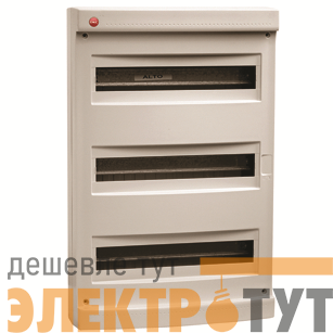Щиток настен. 54(3х18) мод. IP40 без дверцы DKC 83654
