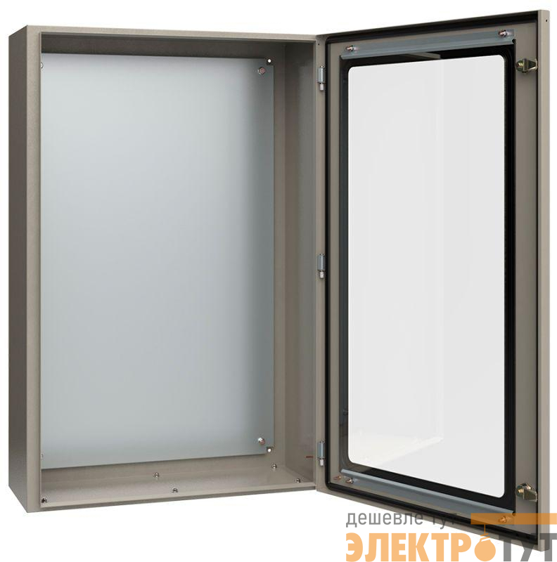 Корпус металлический ЩМП-5-0 У2 IP54 прозр. дверь IEK YKM11-05-54-1