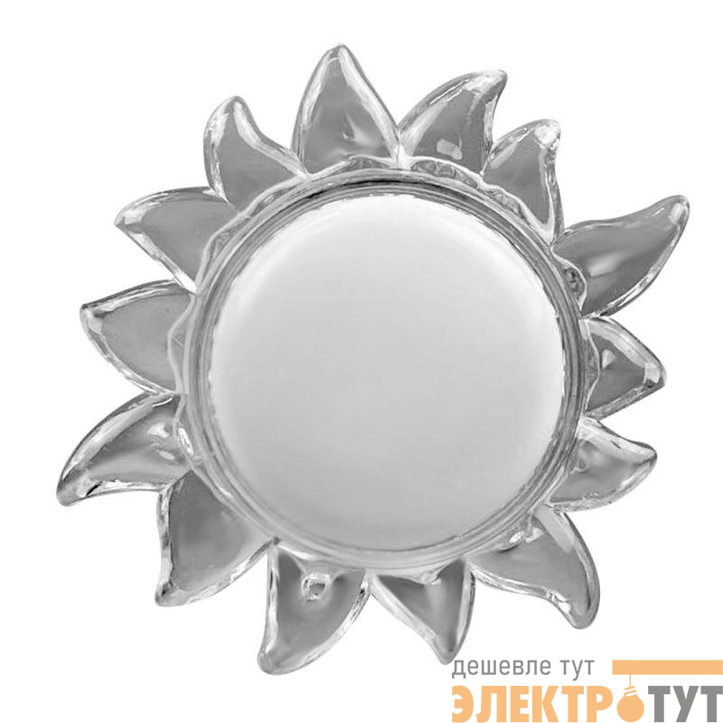 Светильник светодиодный ночник LED "Солнце" RGB 220В Camelion NL-257 15375