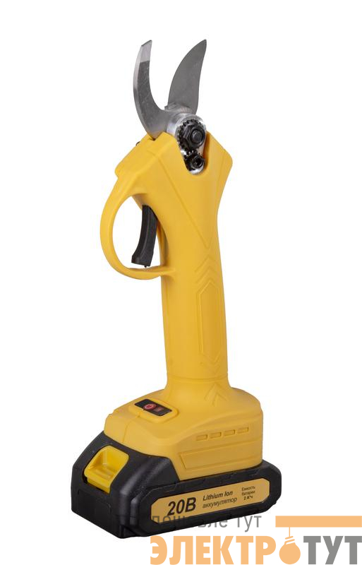 Секатор аккумуляторный CP-20Li-2K EA+ в комплекте с 2 АКБ и ЗУ EUROLUX 70/13/140