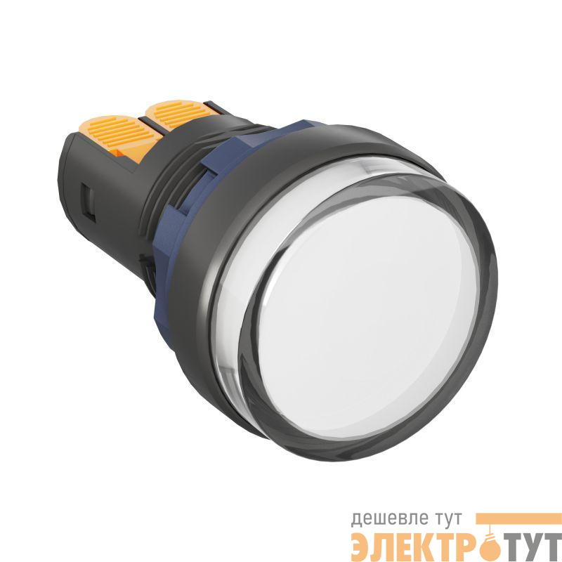 Индикатор сигнальный со встроенным диодом 220В бел. DKC M22L-F220WPP