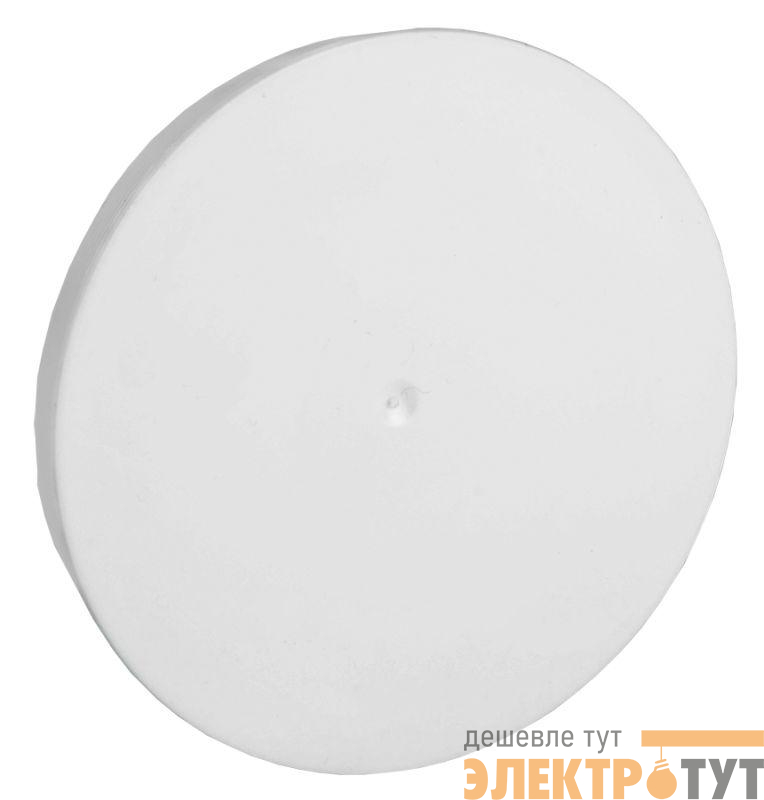 Крышка финишная d70мм для коробок монолит. строител. IEK UKM-20D-KR