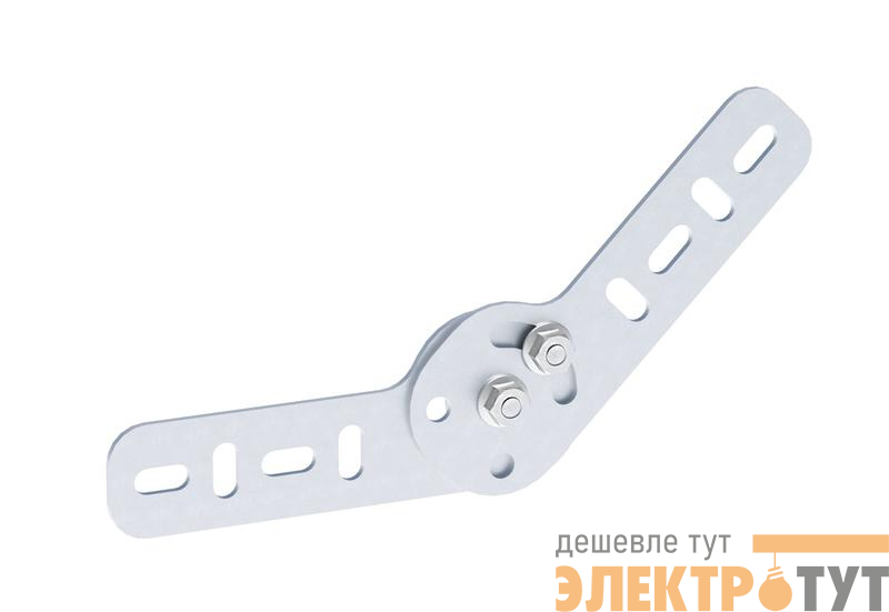 Соединитель шарнирный лестничного лотка H100мм (2мм) EKF shlt1002