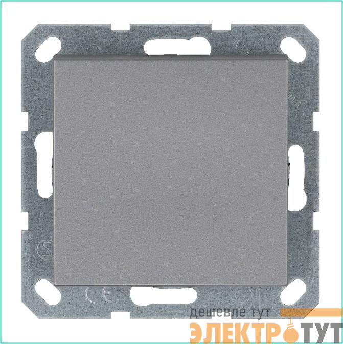 Выключатель 1-кл. 10А IP20 механизм алюм. Jasmart G3011S