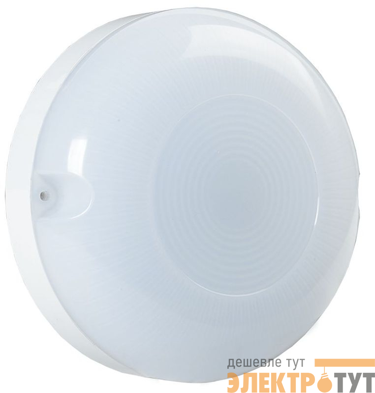 Светильник светодиодный ДПО 1001 8Вт 4000К IP54 с акуст. датчиком IEK LDPO3-1001-008-4000-K01