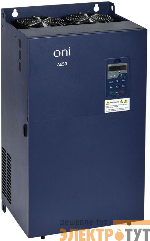 Преобразователь частоты A650 380В 3Ф 220кВт 426А M ONI A650-33E220M