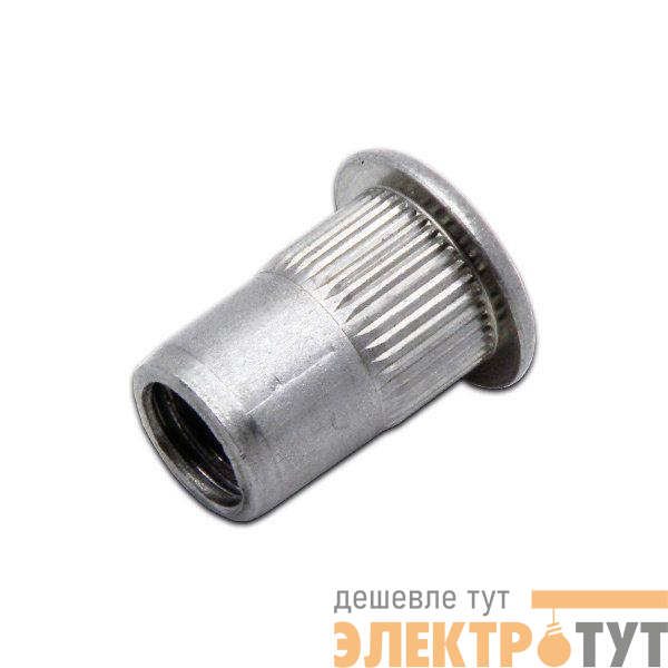 Заклепка резьбовая М4х0.7х11.6 цилиндр сталь оцинк. (уп.1000шт) Промрукав PR08.3485