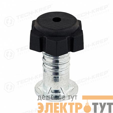 Винт регулировочный с резьбой М6 и муфтой (уп.4шт) Tech-Krep/Zitar 129979