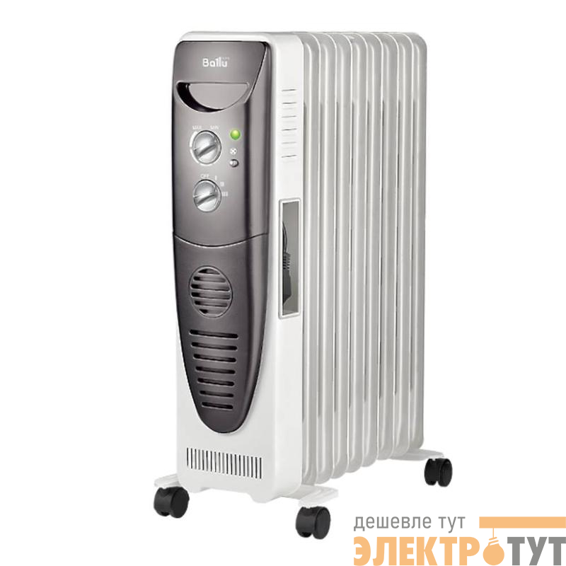 Радиатор масляный 9 секц. 2000Вт Turbo BOH/TB- 09FH 2000 Ballu НС-1132829