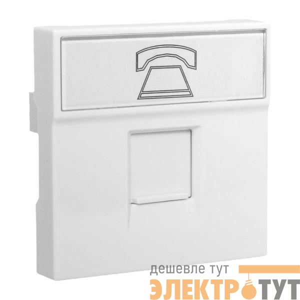 Розетка телефонная 2мод. RJ11 EKF E2MT01-134-10