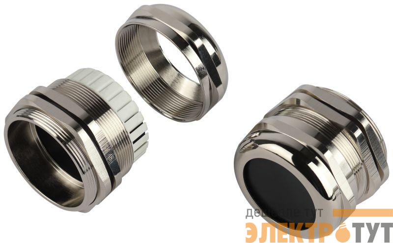 Ввод кабельный (сальник) PGM 48 d37-44мм (d отверст. 60мм) IP68 латунный (уп.2шт) Эра Б0065214