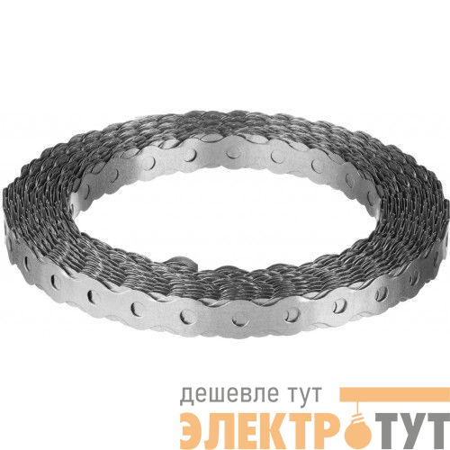 Лента монтажная перфорированная 12х0.7мм LV lv-12-0.70-25 волна (уп.25м) Эра Б0047421