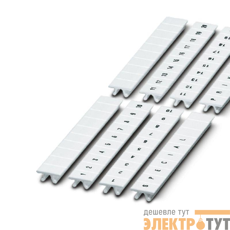 Маркировка с нанесенными символами ЗМ АЭТ ZB 5.LGS:SYMBOLE PE СТЭЗ 12600880