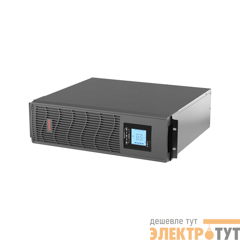 Источник бесперебойного питания линейно-интерактивный Info Rackmount Pro 1500ВА/1200Вт 1/1 USB RJ45 6xIEC C13 Rack 2U SNMP/AS400 slot 2х9А.ч DKC INFORPRO1500IN