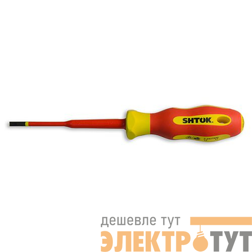Отвертка 1000В SL 4х100мм (09312) SHTOK 376334