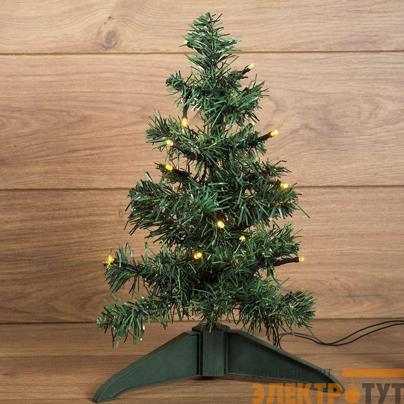 Елочка 30см 20LED тепл. бел. 1.6Вт 5В IP20 USB зел. Neon-Night 533-325