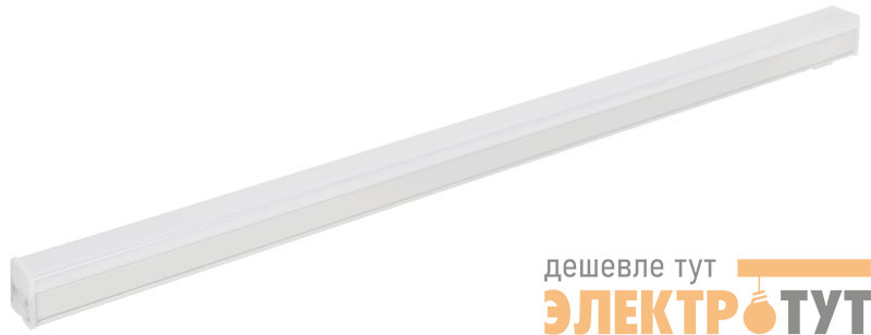 Светильник светодиодный 1010 40Вт 6500К 1200мм магистральный линейный бел. IEK LT-LDCK-8-1010-040-65-K01
