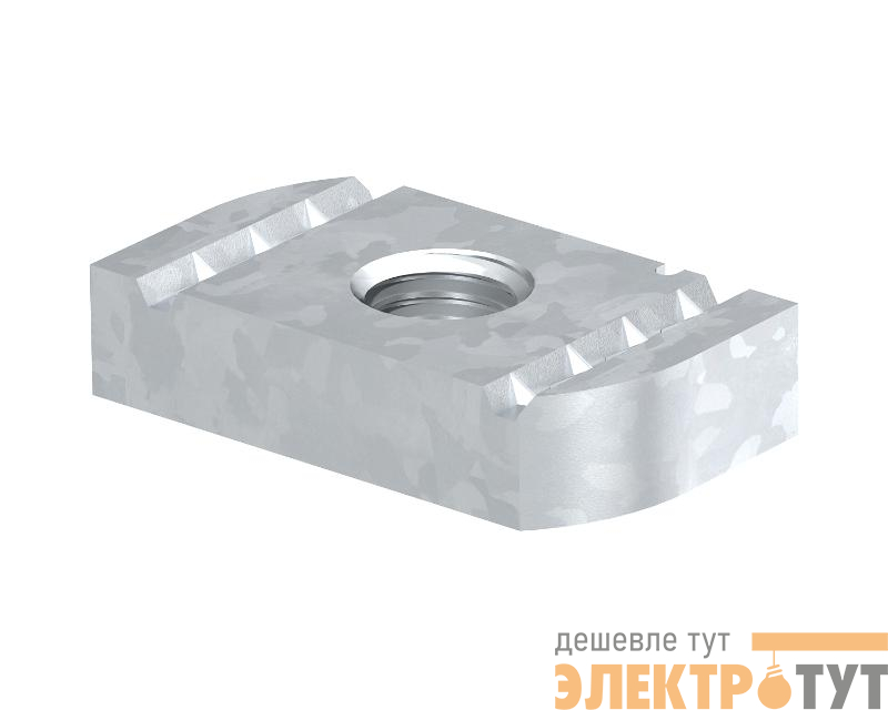Гайка канальная MS41SN M10 G сталь гальван. оцинк OBO 6838330_V1