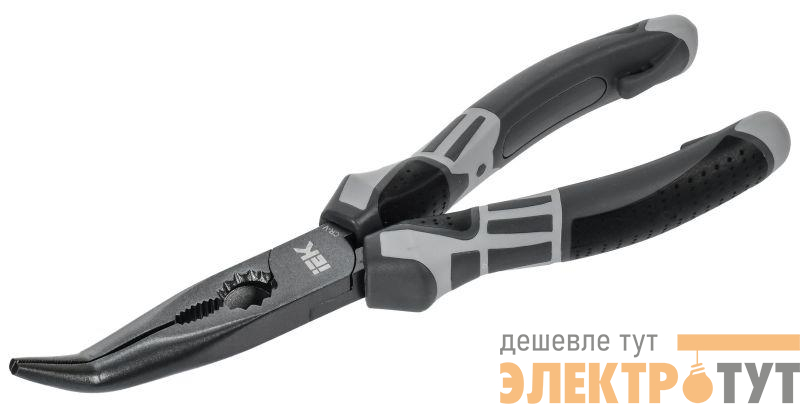 Тонкогубцы изогнутые 200мм K4 ARMA2L 5 IEK A2L5-BN10-K4-200