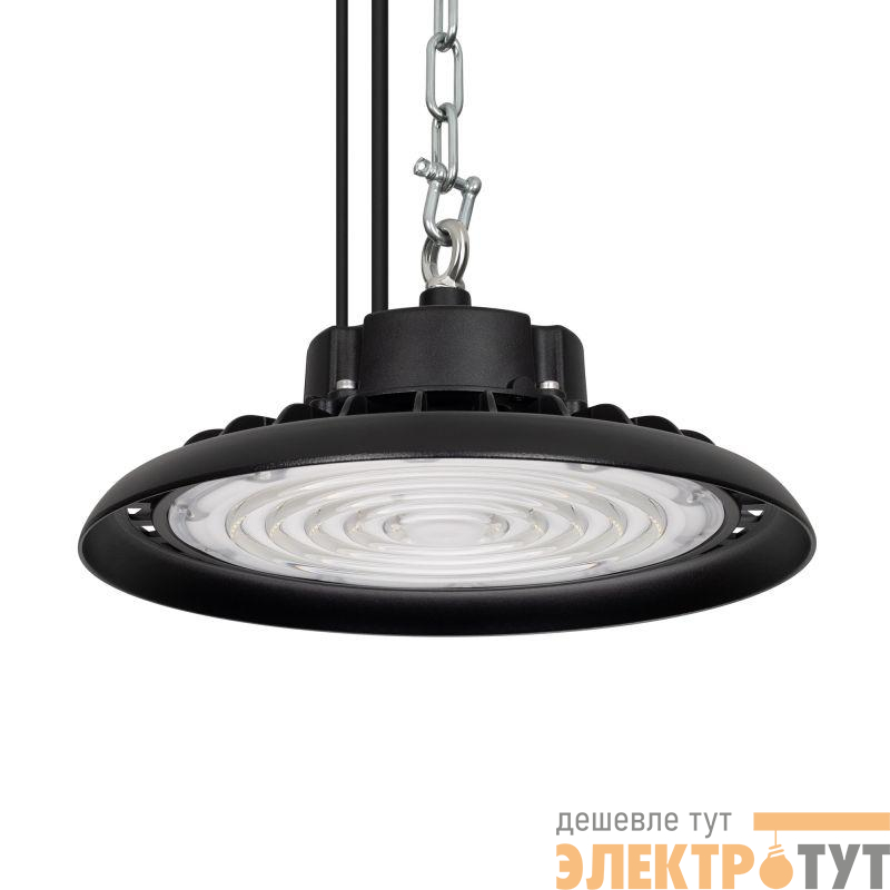 Светильник светодиодный SP-ARIVA-DIM-R300-150W White5000 BK 60deg 230В 0-10V IP65 150Вт 5000К метал. Arlight 052868
