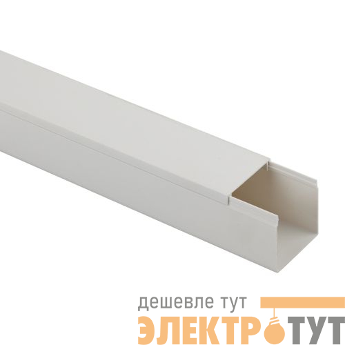 Кабель-канал 40х40 L2000 бел. KK-W-40-40 Эра Б0031137