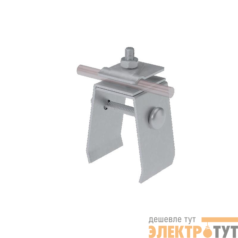 Держатель универсальный фальцевый UFD-H70-D5-10 AURAFORT TD H=70мм для прутка d5-10мм КМ MA0456