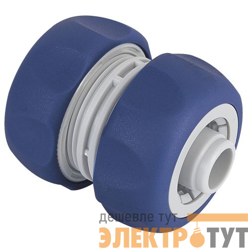 Муфта ремонтная соединит. для шланга 19мм (3/4) пластик TPR (20/200) GWHJ20-064 Green Apple Б0003123