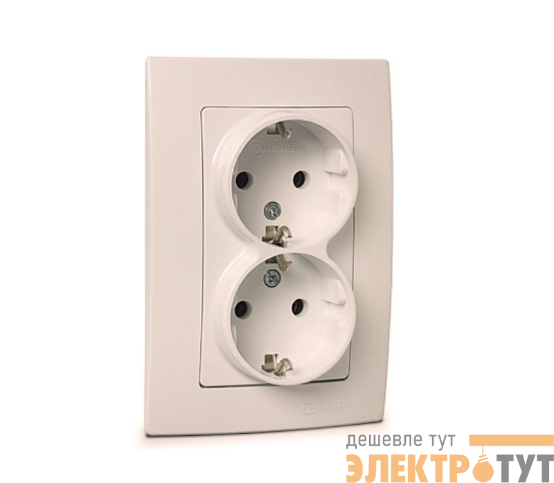 Розетка 2-я С/З Makel 32010082